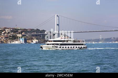 Bosporus in Istanbul. Türkei Stockfoto