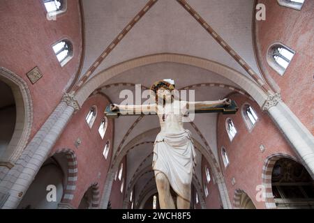 Cattedrale di Santa Maria Annunciata (Verkündigung der Jungfrau Maria Kathedrale) im historischen Zentrum von Vicenza, Provinz Vicenza, Veneto, Italien© wo Stockfoto