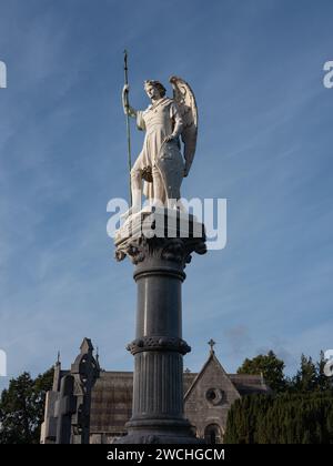 Der historische Glasnevin Friedhof in Dublin, Irland. Stockfoto