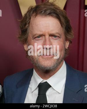 Los Angeles, USA. Januar 2024. Greg Kinnear kommt am Montag, den 15. Januar 2024, zur Primetime Emmy Party von Apple TV, die im Mother Wolf in Los Angeles, KALIFORNIEN stattfindet. (Foto: Sthanlee B. Mirador/SIPA USA) Credit: SIPA USA/Alamy Live News Stockfoto