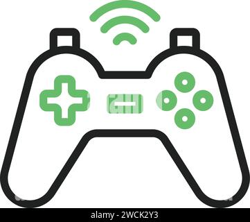 Vektorbild des Controller-Symbols. Stock Vektor