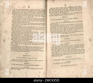 Eine Mercator-Karte des Sternenhimmels, die das gesamte Äquinoktial umfasst und durch die Polkreise beendet wird Stockfoto
