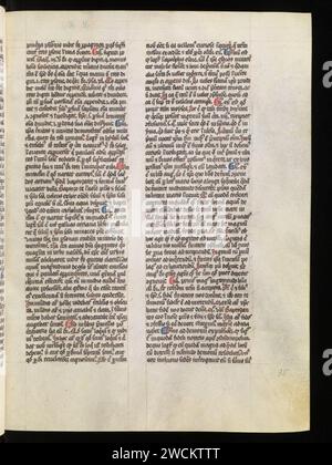 Aarau, Aargauer Kantonsbibliothek, MsMurF 5, f. 95r – Jacobus de Voragine. Stockfoto