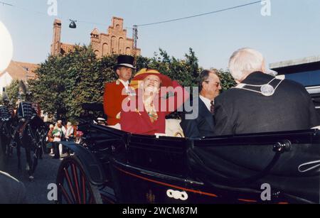 Roskilde/Dänemark -Bilder gekannt am 04.06.2017 historische Aktenbilder datieren u. a. H.M.die Königin Margrethe II. Und der Ehemann Prinz Henrik Oggiial besuchen die dänische Provokationsstadt Roskilde, Dänemark (Photo.Francis Joseph Dean/Deanpictures) Stockfoto