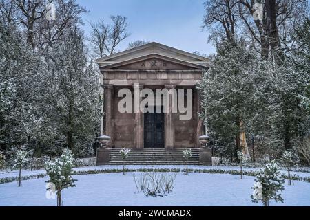 Winter, Mausoleum im Schloßgarten Charlottenburg, Charlottenburg-Wilmersdorf, Berlin, Deutschland Winter, Mausoleum im Schloßgarten Charlottenburg, Charlottenburg-Wilmersdorf, Berlin, Deutschland *** Winter, Mausoleum im Schlosspark Charlottenburg Wilmersdorf, Berlin, Deutschland Winter, Mausoleum im Schlosspark Charlottenburg Wilmersdorf, Berlin, Berlin, Deutschland Stockfoto