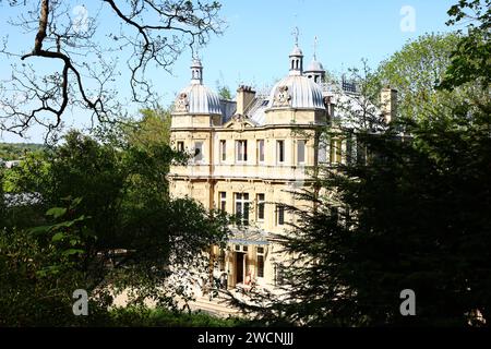 Das Schloss Monte-Cristo ist ein Museum des Schriftstellerhauses in Le Port-Marly im Département Yvelines in Nordfrankreich Stockfoto