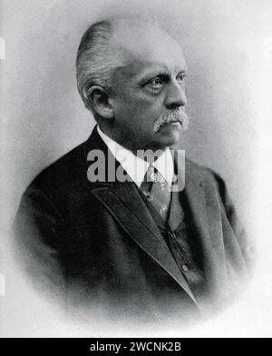 Hermann von Helmholtz, Hermann Ludwig Ferdinand von Helmholtz (1821-1894) Deutscher Physiker Stockfoto