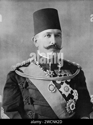 Abbas II. Von Ägypten, Abbas Helmy II. (1874–1944) letzter Khedive von Ägypten und Sudan, Stockfoto