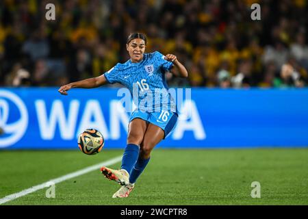 Jessica Carter beim Halbfinale Australien gegen England der FIFA Frauen-Weltmeisterschaft 2023 Australien und Neuseeland, Sydney, Australien, 16. August 2023 Stockfoto