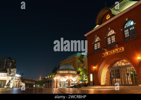 Tokio, Japan - 13. April 2023 : Night of Yebisu Garden Place Stockfoto