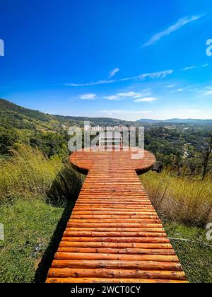 Phukaew Peak und Fotostandorte in Phetchabun, Thailand Stockfoto