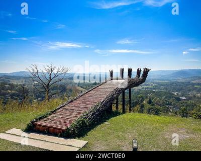 Phukaew Peak und Fotostandorte in Phetchabun, Thailand Stockfoto
