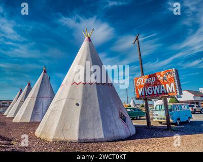 Wigwam Motel in Holbrook Arizona, USA Stockfoto