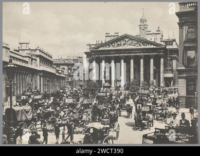 Cityscape of London, Muchmore Art Co Ltd, ca. 1860 - ca. 1915 drucken eines von sechzehn hellen Prints im Umschlag. Vereinigtes Königreich Papierkollotyp London Stockfoto