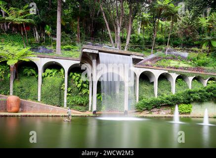 Madeira Insel in Portugal, Monte Palastgarten Stockfoto