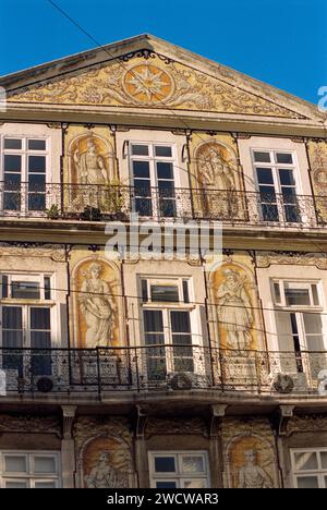 Portugal, Lissabon, Ferreira das Tabuletas House Stockfoto