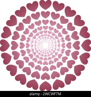Mandala Ornament, Mandala Illustration Vektor, kreisförmiges Ornament, dekoratives Element für Design Material Stock Vektor
