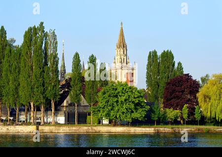 Deutschland, Baden Württemberg, Bodensee (Bodensee), Konstanz, Münster Stockfoto