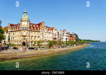 Deutschland, Bade Württemberg, Bodensee, Konstanz, Seestrasse Stockfoto