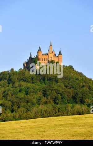 Deutschland, Baden-Württemberg, Schwaben, Zollernalb, Burg Hohenzollern Stockfoto