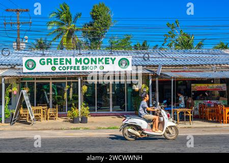 Thailand, Provinz trat, Insel Ko Chang, Khlong Prao, Cannabisladen Stockfoto