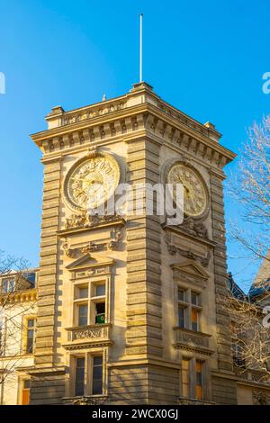 Frankreich, Paris, Ilot Saint Germain, in dem ein Teil des Ministeriums der Streitkräfte untergebracht ist Stockfoto