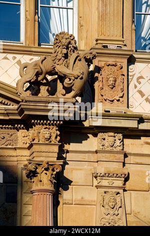 Frankreich, Bas Rhin, Straßburg, Altstadt, die von der UNESCO zum Weltkulturerbe erklärt wurde, Place Gutenberg, Industrie- und Handelskammer Stockfoto