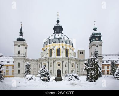 Kloster Ettal in Bayern. Deutschland Stockfoto