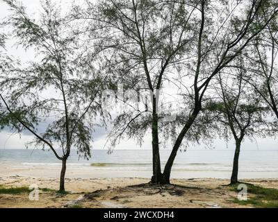 Kambodscha, Sihanoukville, lokaler Strand Stockfoto