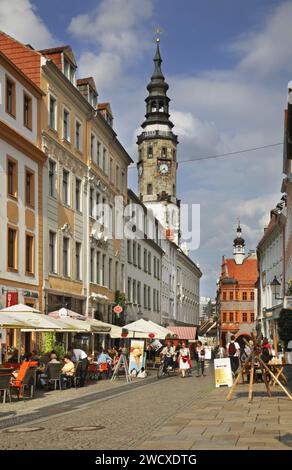 Bruderstraße in Gorlitz. Deutschland Stockfoto