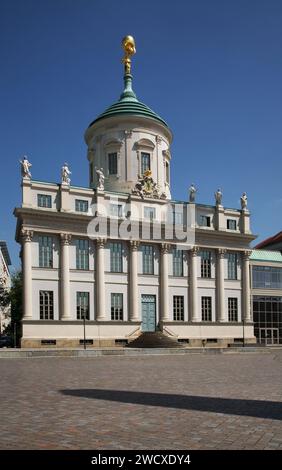 Altes Rathaus am Alten Markt in Potsdam. Land Brandenburg. Deutschland Stockfoto