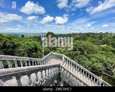 Kambodscha, Kulen Berg, Landschaft Stockfoto