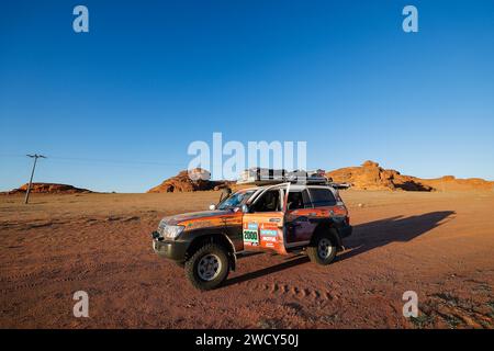 Am 17. Januar 2024 bei Al Ula in Saudi-Arabien. , . Foto Frédéric Le Floc'h/DPPI Credit: DPPI Media/Alamy Live News Stockfoto