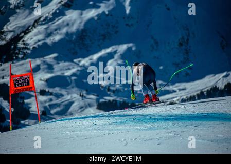 Ski-Weltmeisterschaft, Lauberhorn. Wengen. Schweiz Stockfoto