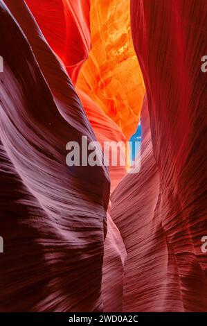 Der Magic Antelope Canyon in Arizona Stockfoto