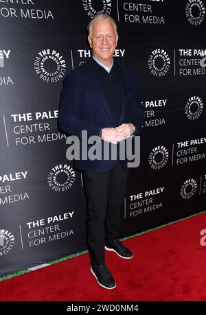 New York City, USA. Januar 2024. Boomer Esiason, der heute am 17. Januar 2024 im Paley Museum in New York City, NY, am Kicking Off Super Bowl LVIII mit der NFL stattfand, © Steven Bergman/AFF-USA.COM Credit: AFF/Alamy Live News Stockfoto