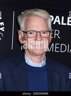 New York City, USA. Januar 2024. Sean McManus besuchte heute den Kicking Off Super Bowl LVIII mit der NFL am 17. Januar 2024 im Paley Museum in New York City, NY © Steven Bergman/AFF-USA.COM Credit: AFF/Alamy Live News Stockfoto