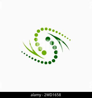 Logo Design Grafikkonzept kreative Premium abstrakte Stock Vektor Initial S Schriftart Swoosh Spin Flip Wirbelsäule Knochen. Verwandt mit Monogrammtypographie spinalis Stock Vektor