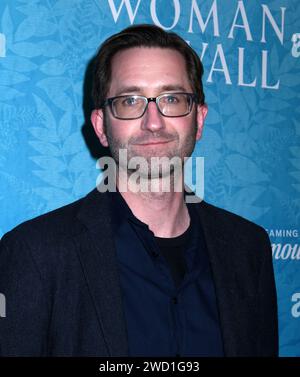 17. Januar 2024, New York, New York, USA: Simon Maxwell nimmt an der New Yorker Premiere von Showtime's „The Woman in the Wall“ im Metrograph in New York Teil. (Credit Image: © Photo Image Press via ZUMA Press Wire) NUR REDAKTIONELLE VERWENDUNG! Nicht für kommerzielle ZWECKE! Stockfoto