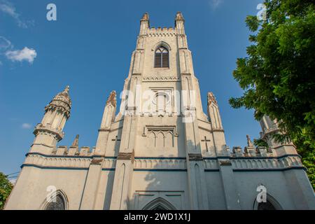 09 26 2005 Vintage Old Christ Church gegründet 1866, Kanpur; Uttar Pradesh .India .Asia. Stockfoto