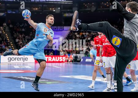 Hamburg, Deutschland, 17. Januar 2024, Lukas Lindhard Jorgensen Aus ...