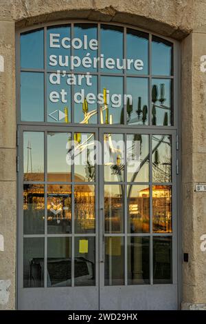 ESADSE, High School of Art and Design, an der Cité du Design. Saint-Etienne, Region Auvergne-Rhône-Alpes, Frankreich, Europa Stockfoto
