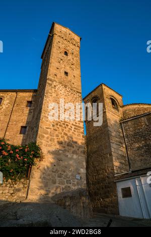 Puerta de Santiago in Trujillo, Extremadura, Spanien Stockfoto