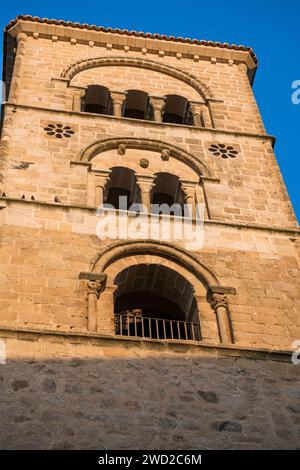 Iglesia de Santa María la Mayor in Trujillo, Extremadura, Spanien Stockfoto