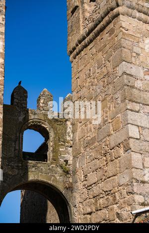 Puerta de Santiago in Trujillo, Extremadura, Spanien Stockfoto