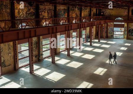 Kraftwerk für Kunstwerke im Stadtteil Gowanus in Brooklyn NYC Stockfoto