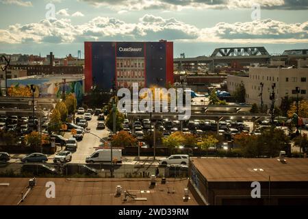 CUBE Smart Storage in Gowanus Viertel in Brooklyn NYC Stockfoto