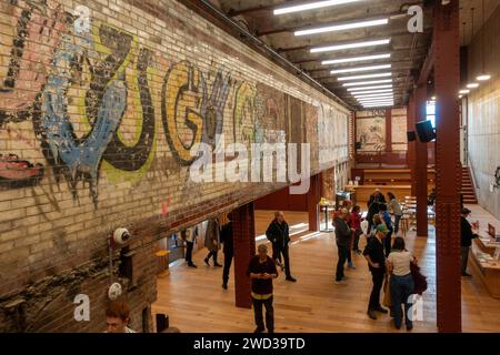 Kraftwerk für Kunstwerke im Stadtteil Gowanus in Brooklyn NYC Stockfoto