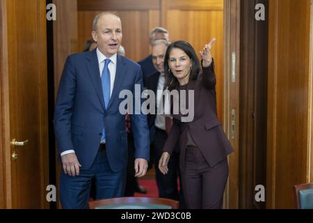 Bundesaussenministerin Annalena Baerbock, Buendnis90/die Gruenen, traf ...