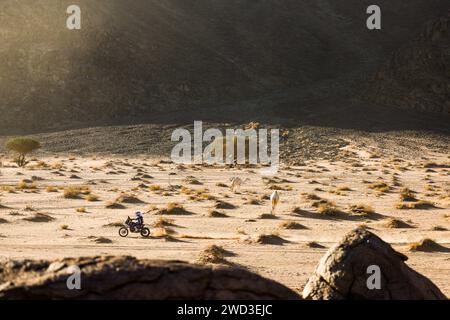 30 MAIO Antonio (PRT), Yamaha Portugal, Yamaha, Moto, Action während der 11. Etappe der Dakar 2024 am 18. Januar 2024 zwischen Al Ula und Yanbu, Saudi Arabien - Foto Antonin Vincent / DPPI Stockfoto